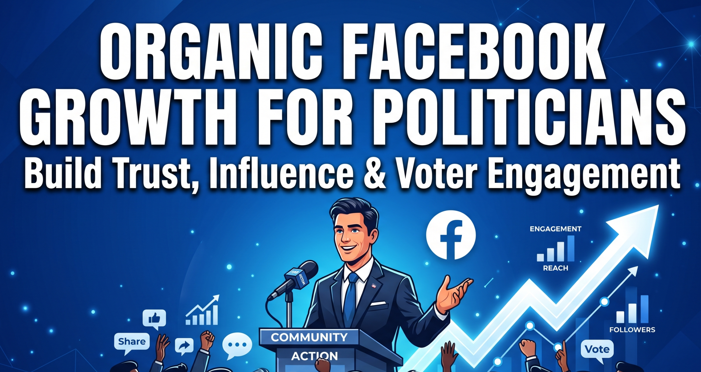 Facebook Organic Growth Strategy for Politicians